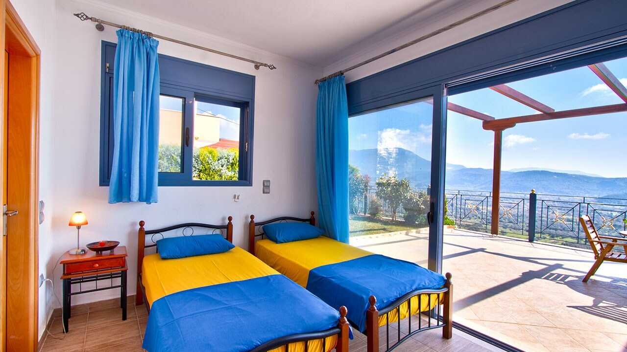 Pokój z widokiem na krajobraz.